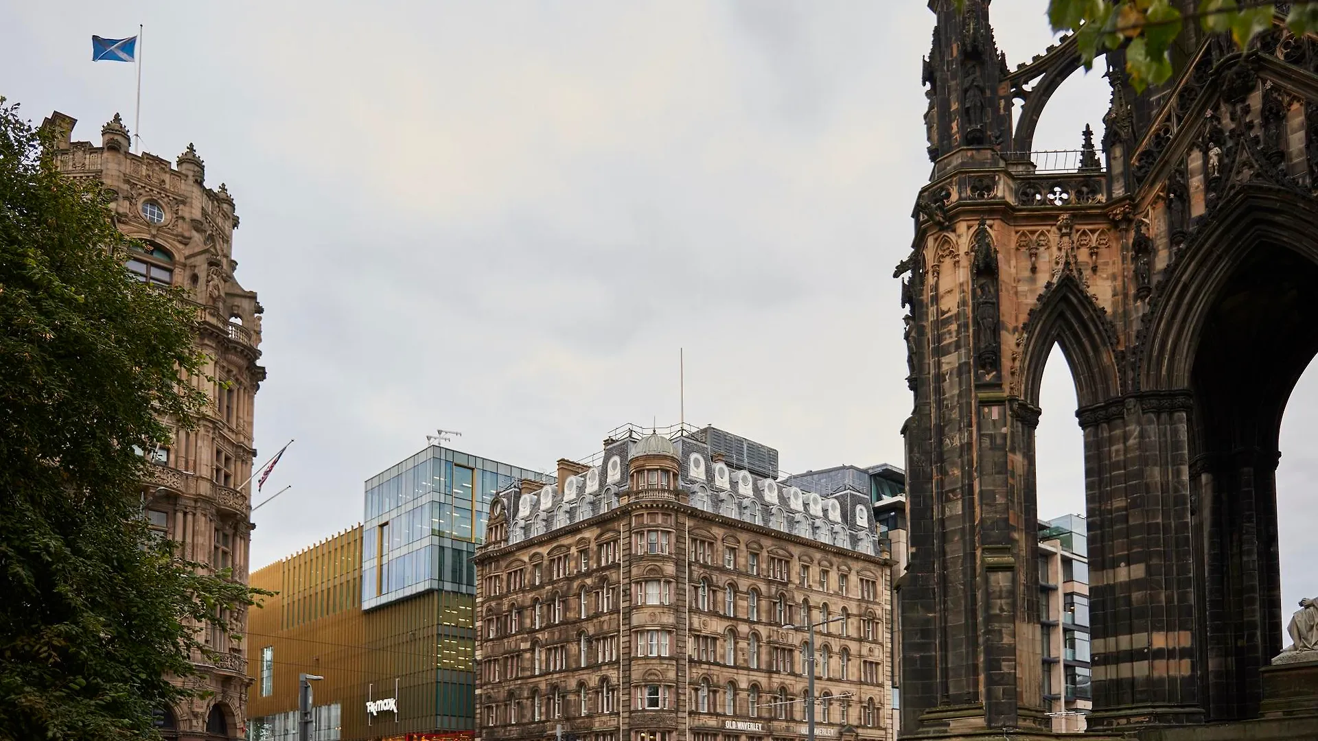 Old Waverley Hotel Edinburgh Velká Británie